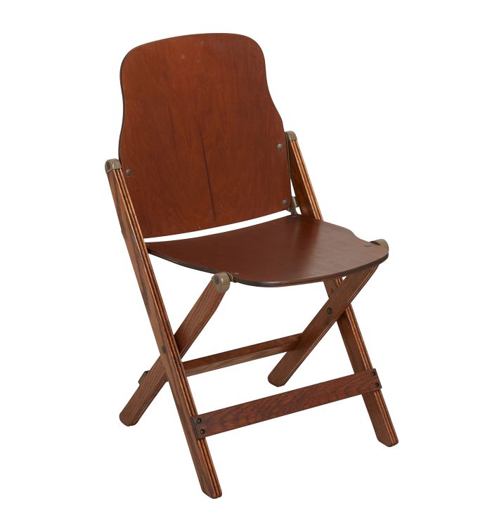 Vintage American Seating Co. Folding Chair Rejuvenation