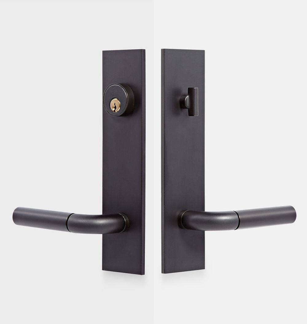 Online Designer Other Tumalo Brass Lever Exterior Door Hardware Tube Latch Set, Tumalo Lever Ext Tube Latch Oil-Rubbed Bronze
