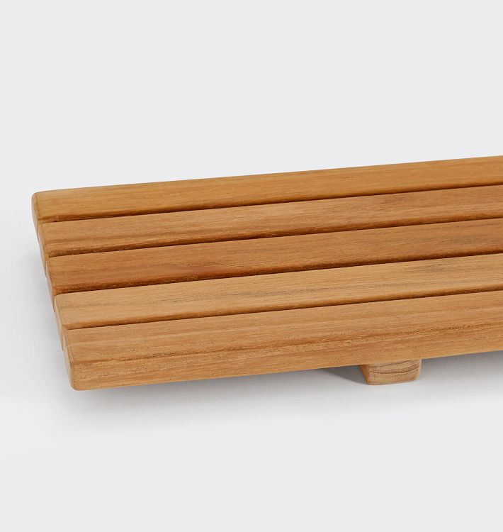 Rejuvenation Teak Bath Caddy