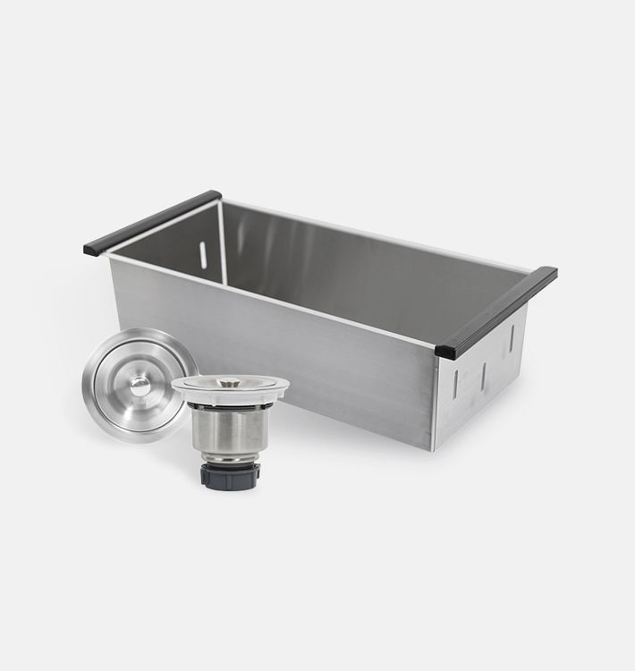 Cannon Stainless Steel Single Workstation Kitchen Sink with