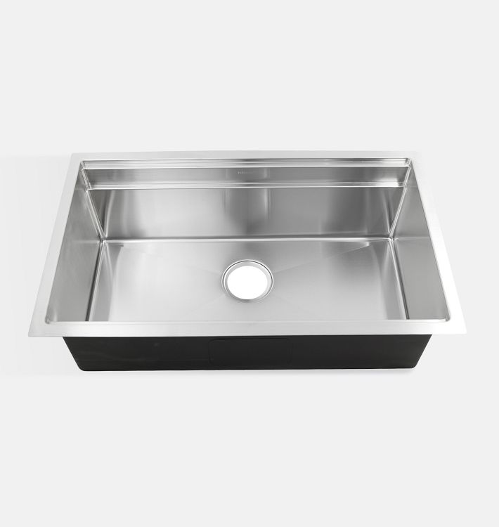 Cannon Stainless Steel Single Workstation Kitchen Sink with