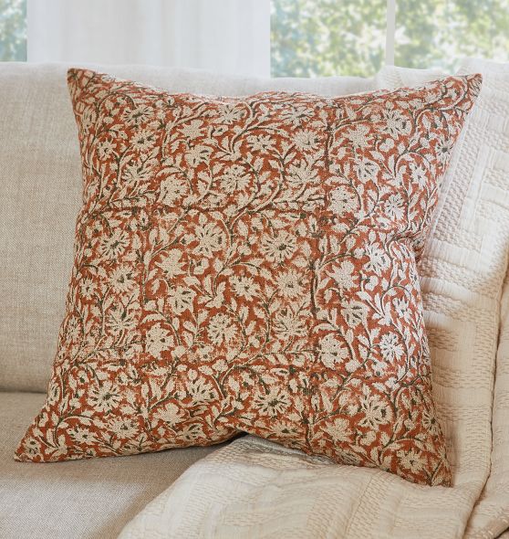 Dandelion Botanical Print Pillow Cover Rejuvenation