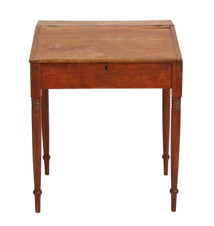 Antique Victorian SlantTop Secretary Desk Rejuvenation