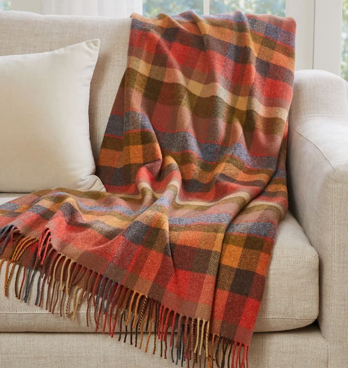 Lambswool Throw Rejuvenation