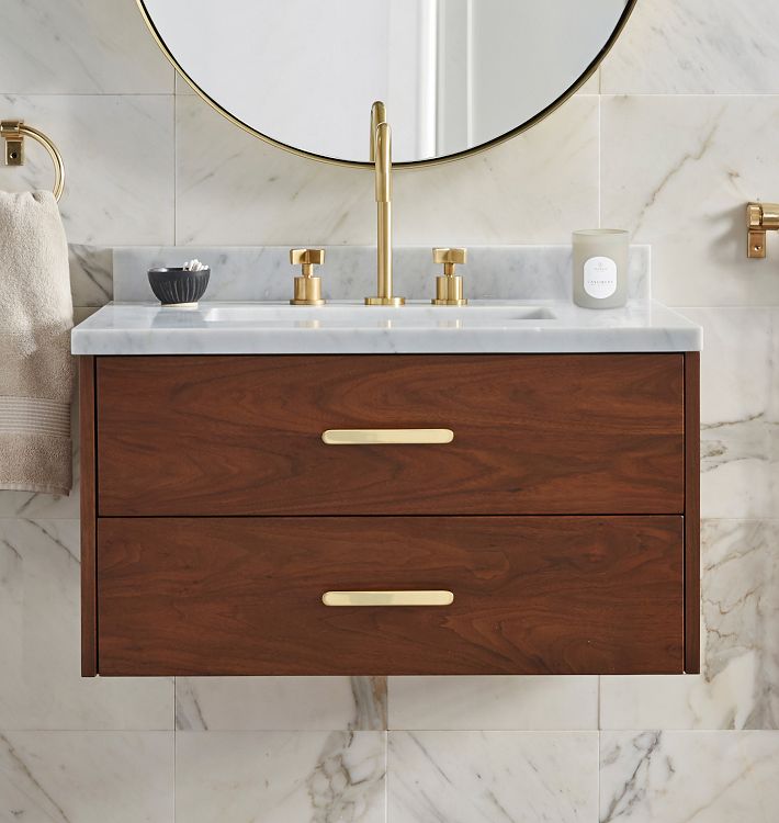 27 Floating Sink Cabinets and Bathroom Vanity Ideas  Modern bathroom sink,  Small bathroom sinks, Modern bathroom