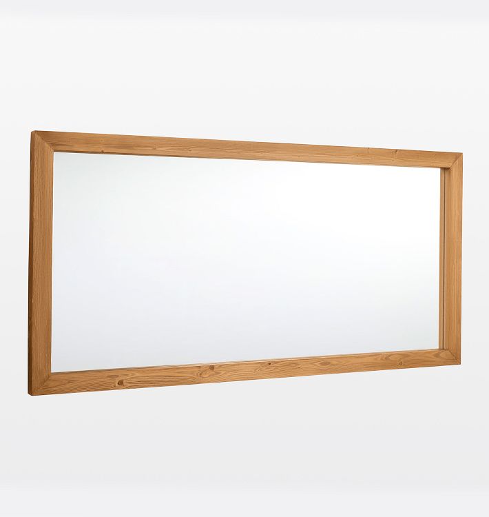 Clayton Chunky Wood Frame Mirror Rejuvenation