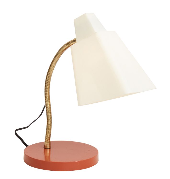 Vintage Midcentury Gooseneck Table Lamp Rejuvenation