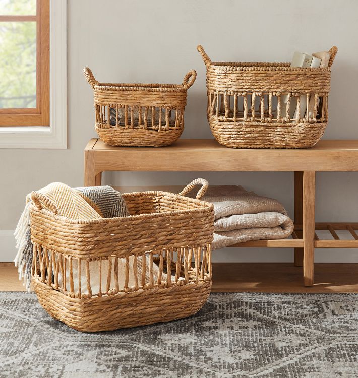 Sisley Rectangular Woven Basket