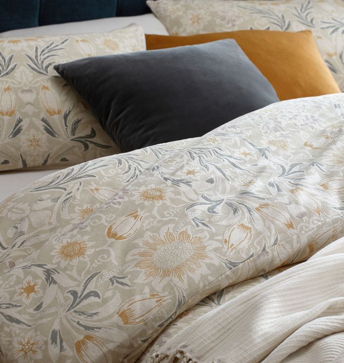 Rosalie Botanical Print Duvet | Rejuvenation