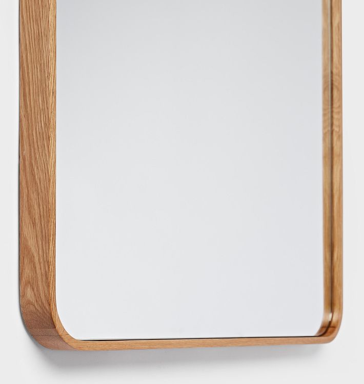 Clayton Chunky Wood Frame Mirror
