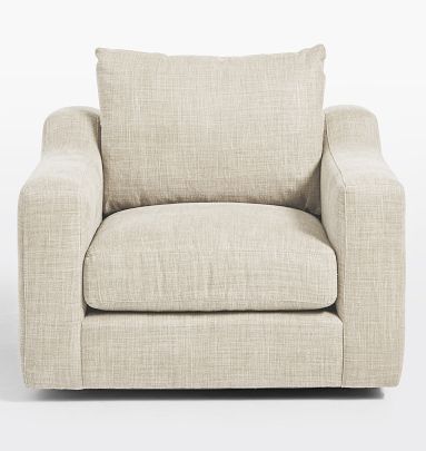 Hastings Studio Recliner Chair, Performance Boucle Boater Oatmeal
