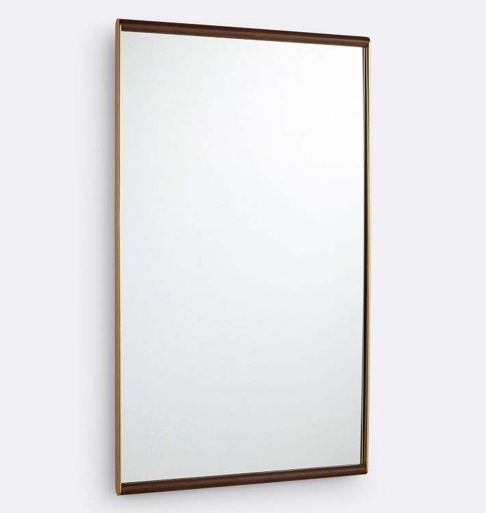 Clayton Chunky Wood Frame Mirror