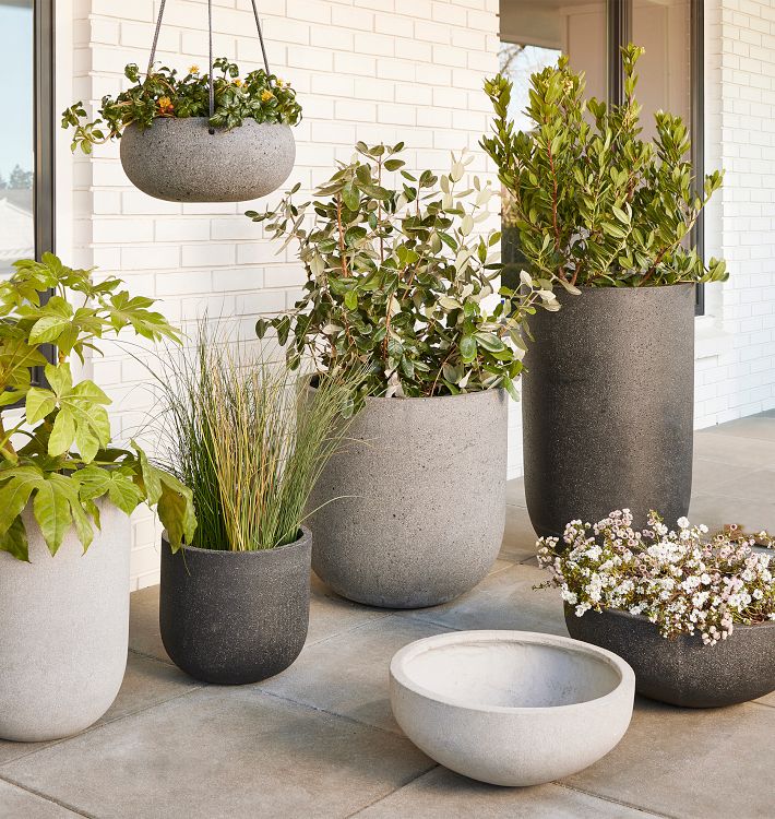 Concrete Garden Pots, Plant Pots