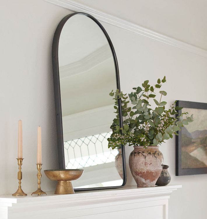 Clayton Chunky Wood Frame Mirror