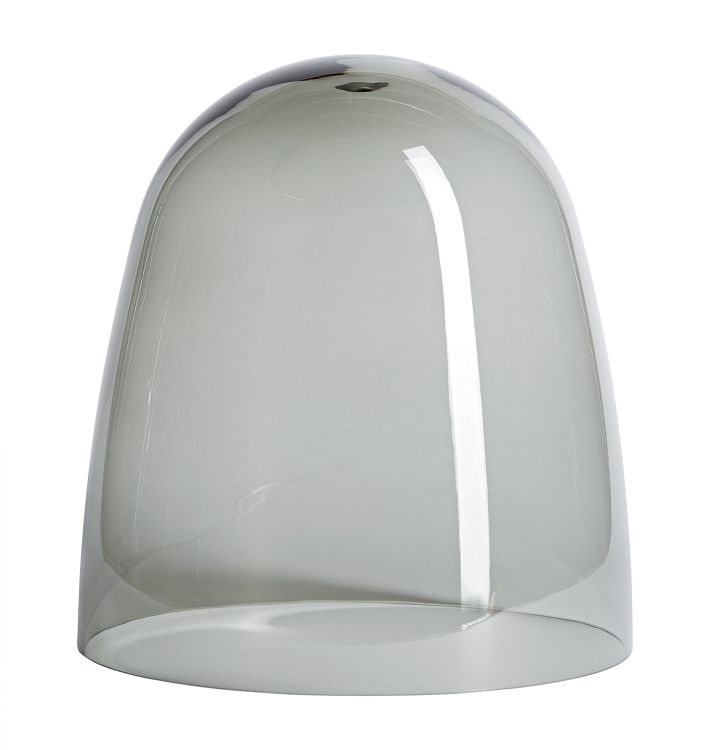 Haleigh Replacement Bell Shade, Smoke - 12&quot;