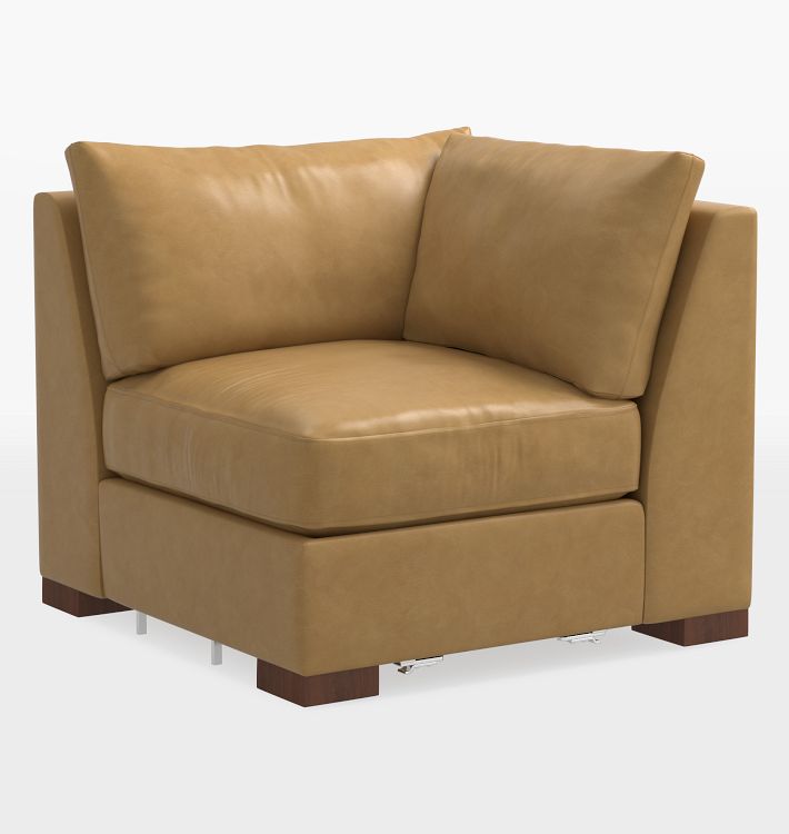 Guilford Leather Corner Sectional Component