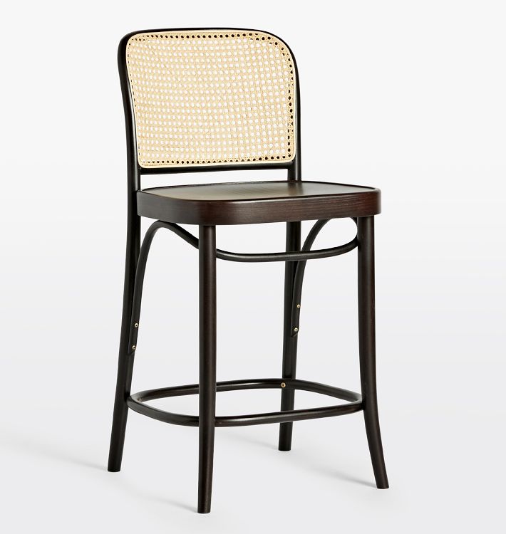Ton 811 Caned Counter Stool