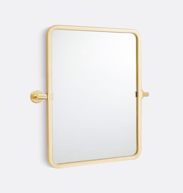 Trask Rounded Rectangle Pivot Mirror