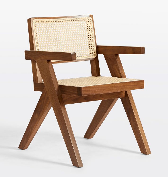 Tuttle Caned Arm Chair