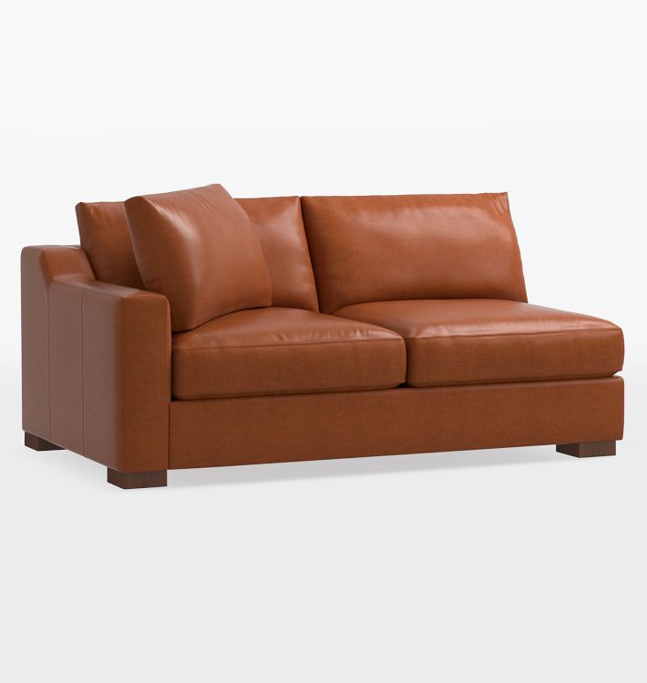 Sublimity Leather Sectional Arm Sofa