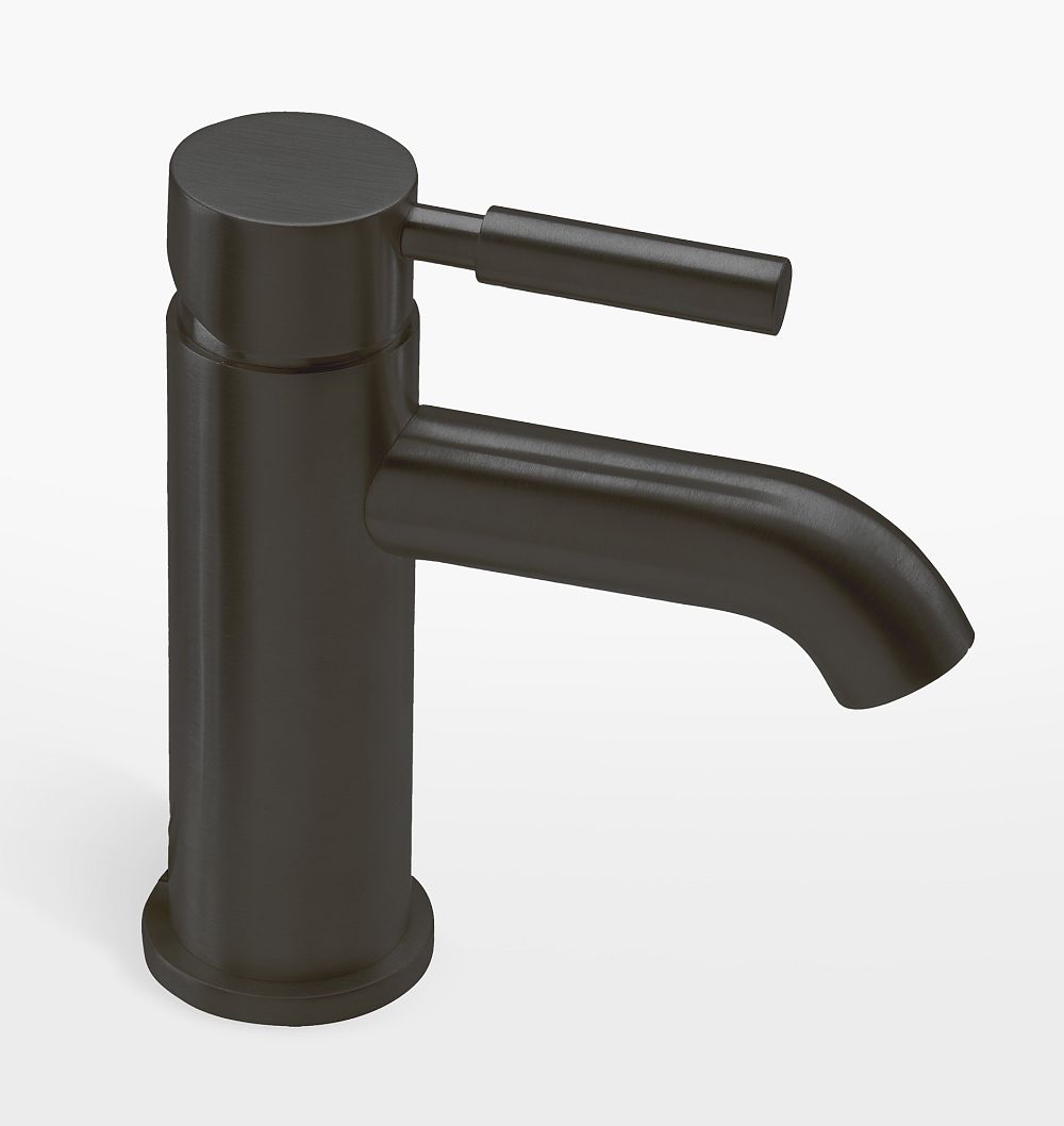Online Designer Bedroom Tiburon Single Hole Bathroom Faucet - Matte Black