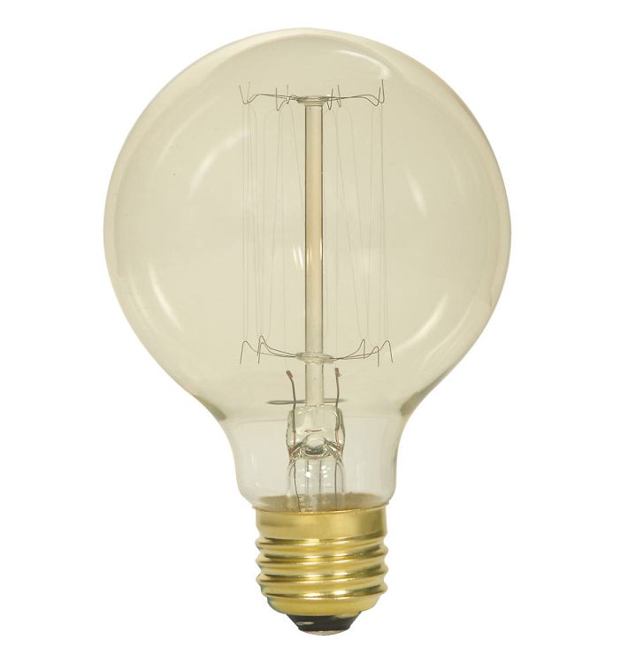 40W G25 Vintage Cage-Style Filament Bulb