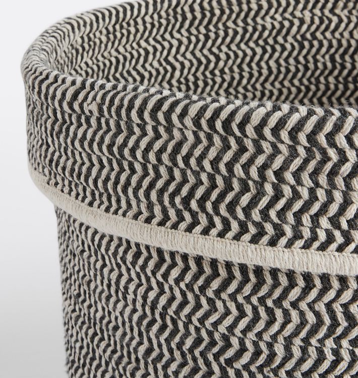 Woven Indoor/Outdoor Sunbrella Baskets | Rejuvenation