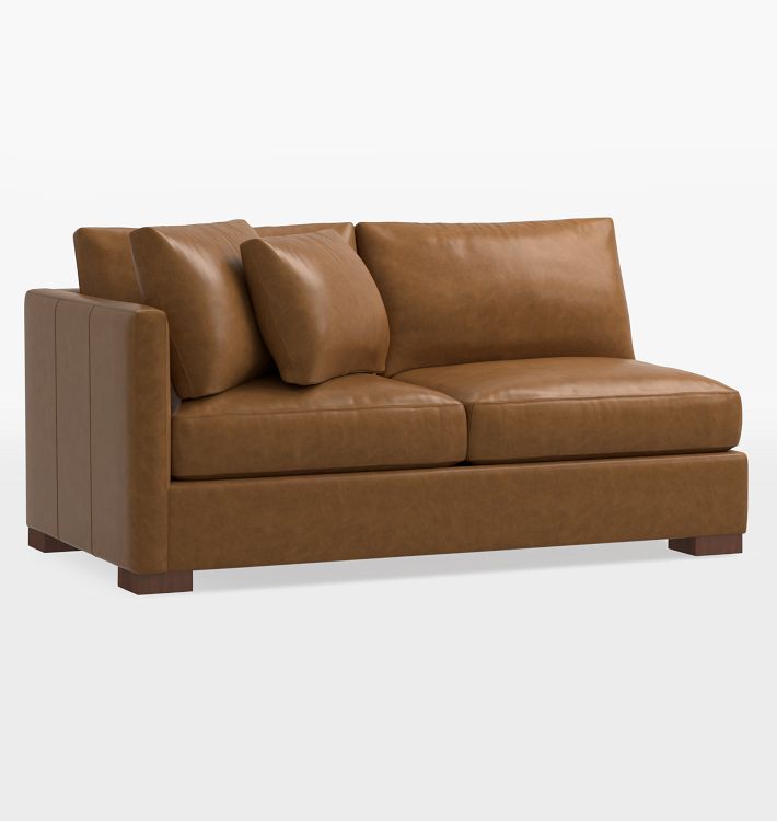 Wrenton Leather Sectional Arm Sofa