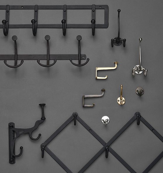 Iron Accordion Hook Rack Rejuvenation