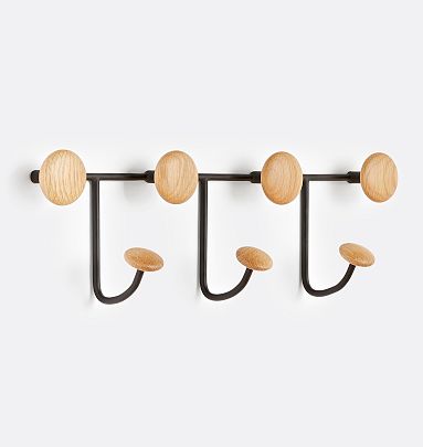 Fletcher Triple Hook Rack