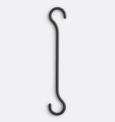 Outdoor Utility S-Hook, Oil-Rubbed Bronze