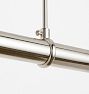 D-Ring Shower Curtain Rod