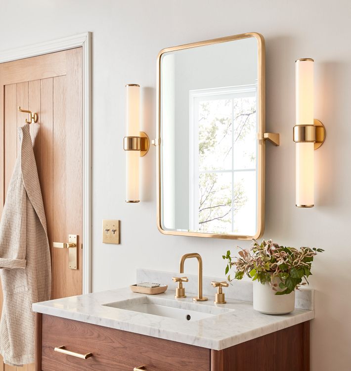 Bathroom deals tube sconces