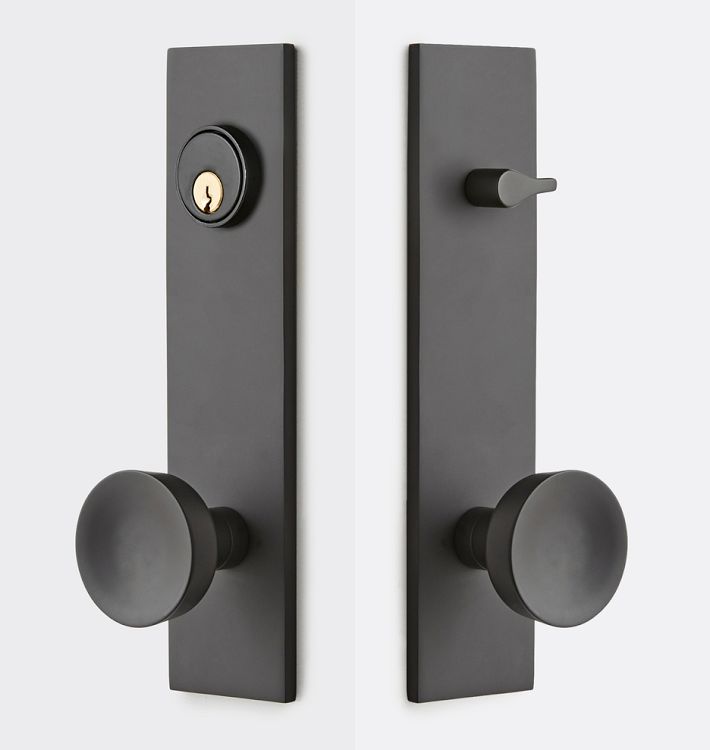 Exterior door deals handlesets