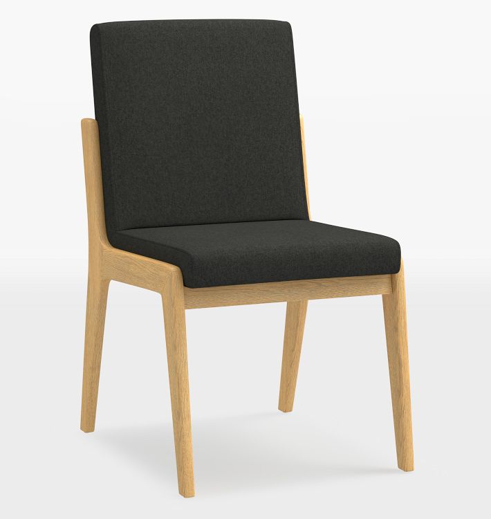Broadbent Side Chair with White Oak Legs