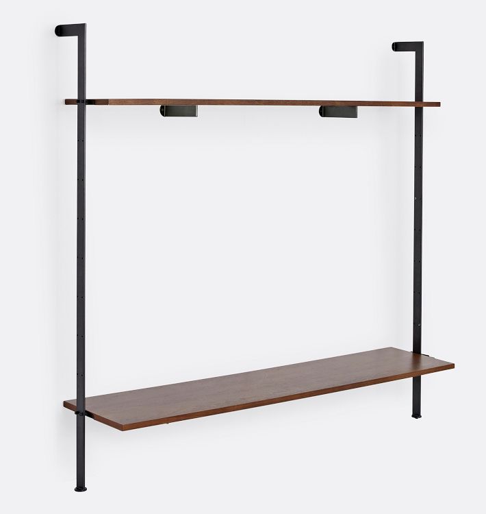 Holgate Modular Media Stand with 72&quot; Rails