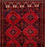 Persian Rug in Rich Red Tones