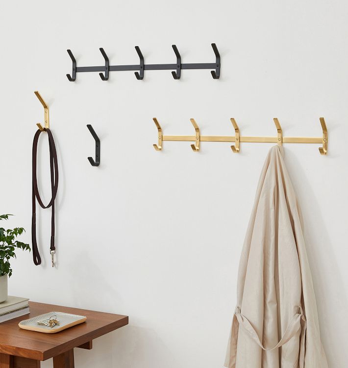 Curvature Double Hook, Wall Hardware