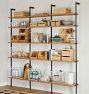 Holgate Triple Modular Shelving Set with 72&quot; Rails