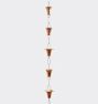 Fluted Flower Rain Chain