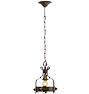 Classical Revival Bare Bulb Pendant