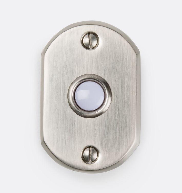 Round Horizontal Doorbell Button
