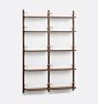 Hart Modular Walnut Shelving Unit Set Of 2