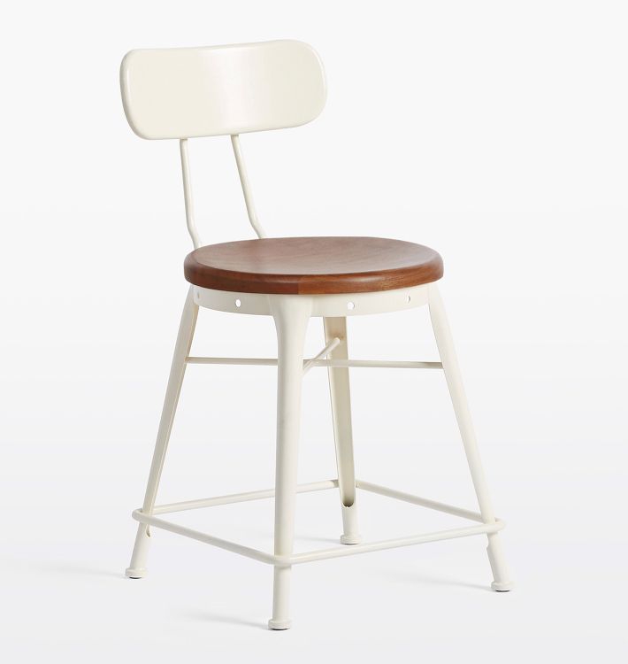 Cobb Table Stool with Back