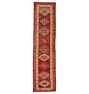Vintage Turkish Hand-Knotted Rug, 11 x 3