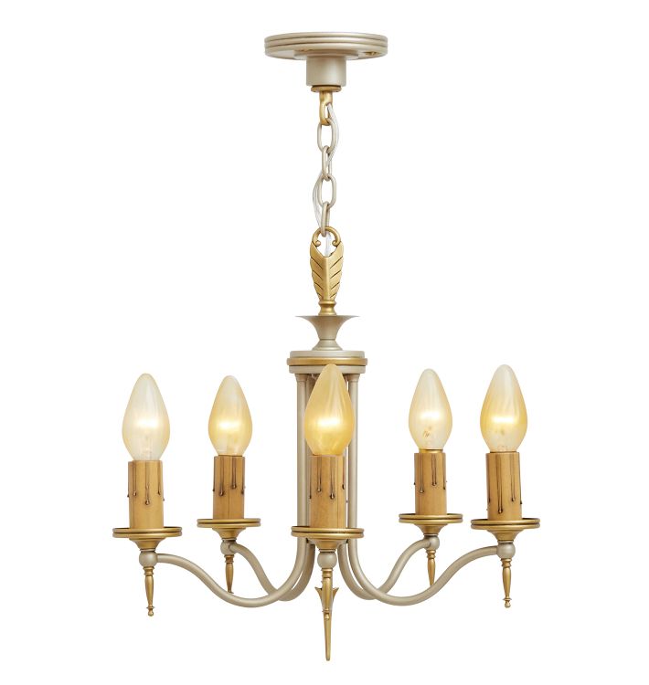 Vintage Stylized Colonial Revival Chandelier