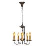 Vintage 5-Light Candle Chandelier