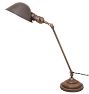 Adjustable Industrial Table Lamp by Faries