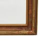 Gesso-Framed Wall Mirror w/ Arrowhead Motif