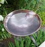 Antiqued Copper Birdbath